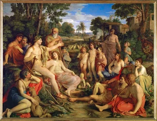Apolo entre os pastores (óleo sobre tela)