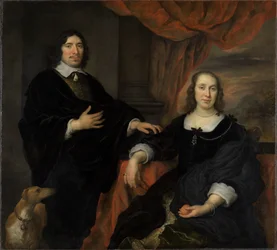 Retrato de um casal casado