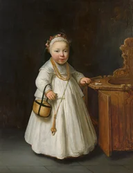 Menina por uma cadeira alta, 1640