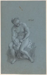 Mulher sentada