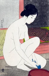Woman After Bath de Goyo Hashiguchi