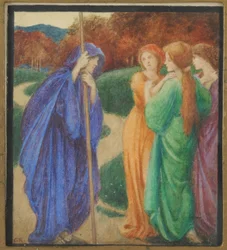 The Pilgrim, c.1920 (aguarela sobre papel)