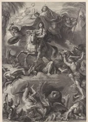 Retrato alegórico equestre de Luís XIV, Rei de França