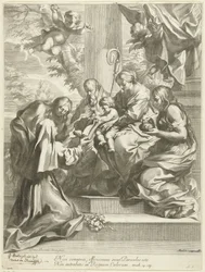 Santa Martina aos pés de Maria