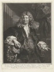 Retrato de Martin Desjardins Martinus Vanden Baugart (título no objeto)