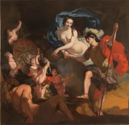 Vênus Apresentando Armas para Enéias, 1668.