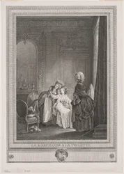 A comerciante no quarto de vestir (La Marchande à la Toilette)