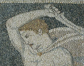 Krateros, c.320 BC (mosaico) (detalhe de 332175)