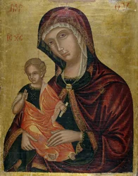 Madonna and Child, c.1600 (tempera em madeira de cedro)
