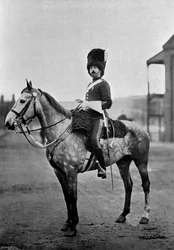 Sargento-mor G. Duncan, sargento-mor do Regimento dos Escoceses Cinzentos, 1896