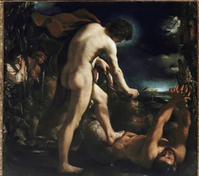 Apollo e Marsyas (óleo sobre tela
