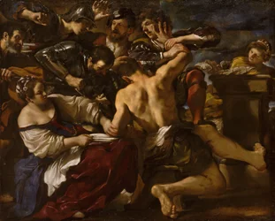Sansão capturado pelos filisteus, 1619