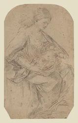 Natividade (frente); Mulher de turbante (verso)