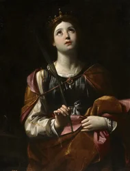 Santa Catarina de Alexandria, ca 1606.