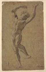 Estudo para São Sebastião, Museu Pomarici Santomasi, Puglia, Itália