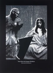 Sobre as mulheres velhas e jovens, Assim falou Zaratustra, 2024 (xilogravura e serigrafia)
