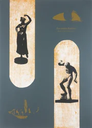 Sobre a outra canção de dança, Assim falou Zaratustra, 2025 (xilogravura e serigrafia)