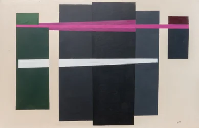 Execução Suprematista de Maximiliano, 2017 (óleo sobre tela)