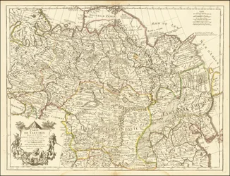 Mapa de 1706 - Mapa da Tartária
