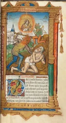 Livro de horas impresso (uso de Roma): fol, 78r, Job