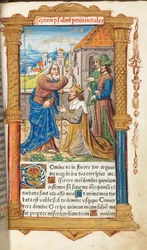 Livro das Horas Impresso Uso de Roma: fol. 65r, David e Samuel, 1510.