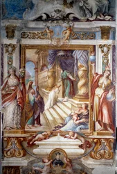 Apresentação de Maria no templo (Fresco