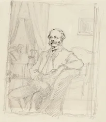 Director C. A. Zitting, estudo de retrato