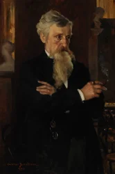 Retrato de August Schauman, jornalista