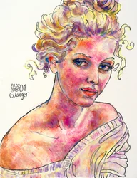 Retrato de mulher, um momento