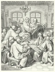 Martin Luther traduzindo a bíblia para o alemão (gravação)