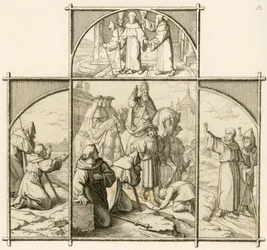 Viagem de Martinho Lutero a Roma em 1510. Ficou feliz por ver Roma, mas horrorizado com a magnificência e a depravação