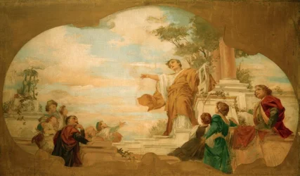 Apoteose de Apolo. Homenagem às artes