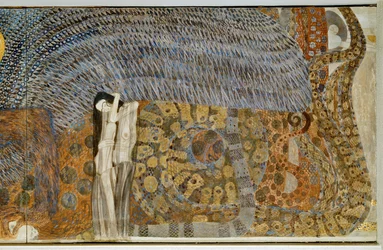 Beethovenfrieze, personificação da mágoa