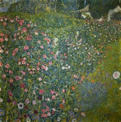 Paisagem de jardim italiano