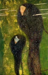 Ninfas, peixes prateados, 1899