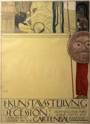 Cartaz da 1ª exposição da Secessão &39;(censurado)