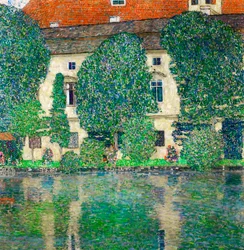 Castelo no lago Attersee III, 1910