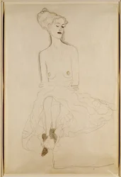 Mulher sentada, 1908