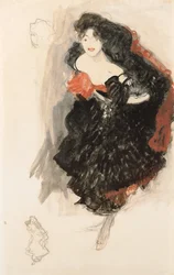 Estudo para a pintura «Judite II»