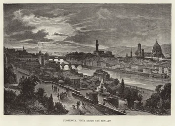 Florença, vista de San Miniato