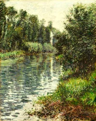 Um pequeno ramo do Sena, Argenteuil, 1888-90