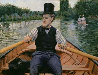 Remador com cartola, c. 1877-78