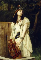 Uma mulher com uma urna, 1888