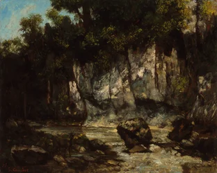 Paisagem com veado