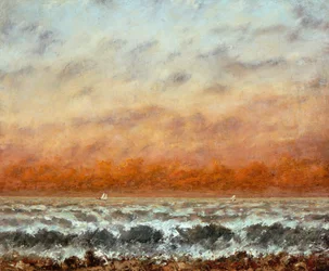 Marinha (óleo sobre tela)