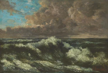 Seascape; Paisagem do mar, c.1870