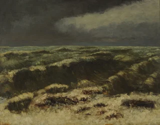 Mar Tempestuoso (óleo sobre tela)