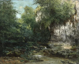 Os bancos de um córrego, 1873