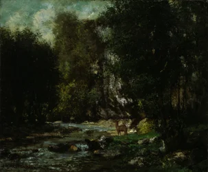 O ribeiro de Les Puits-Noir