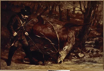 O Caçador Alemão (óleo sobre tela